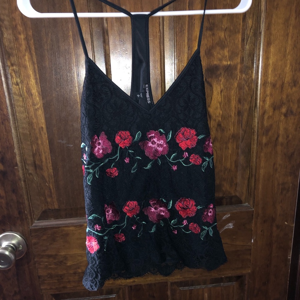 Express lace cami